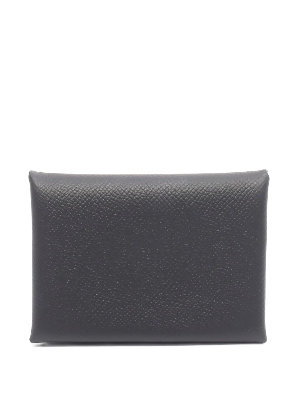 Hermès Pre-Owned 2026 Calviduo Epsom coin purse in Black