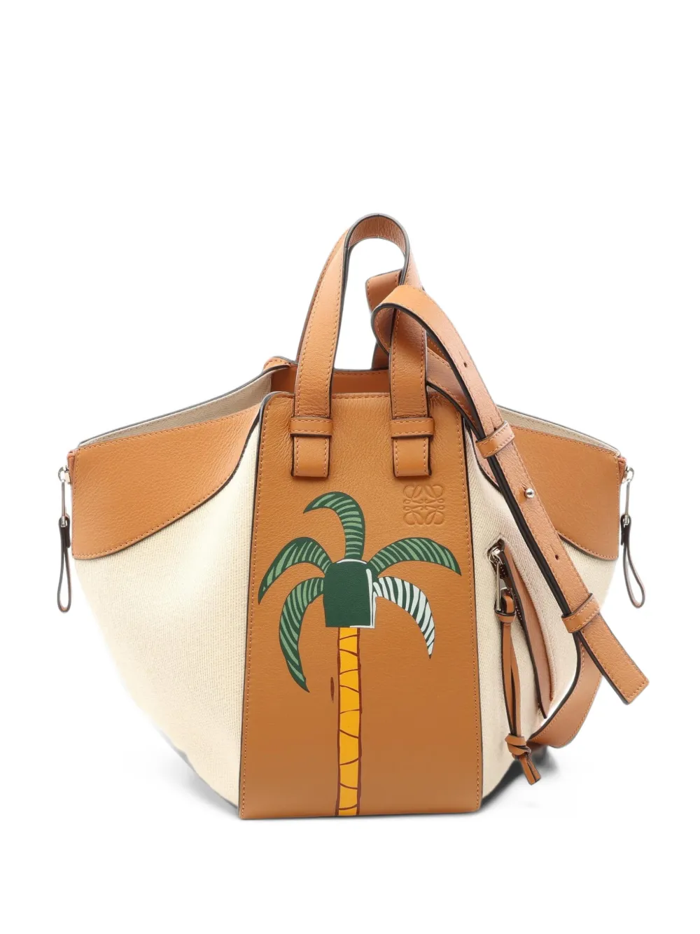 Loewe Pre-Owned x Ken Price 2010s small Hammock handbag - Braun