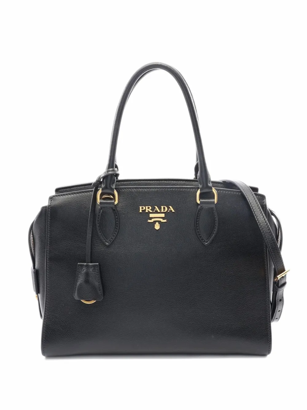 Prada Pre-Owned 2010s leather tote bag - Nero