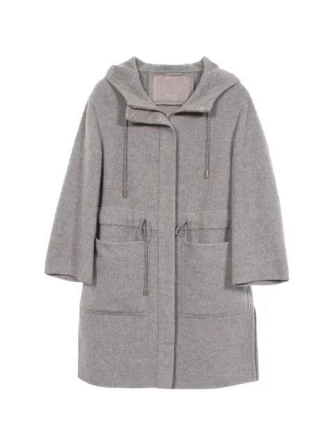 Herno 2010s hooded drawstring coat