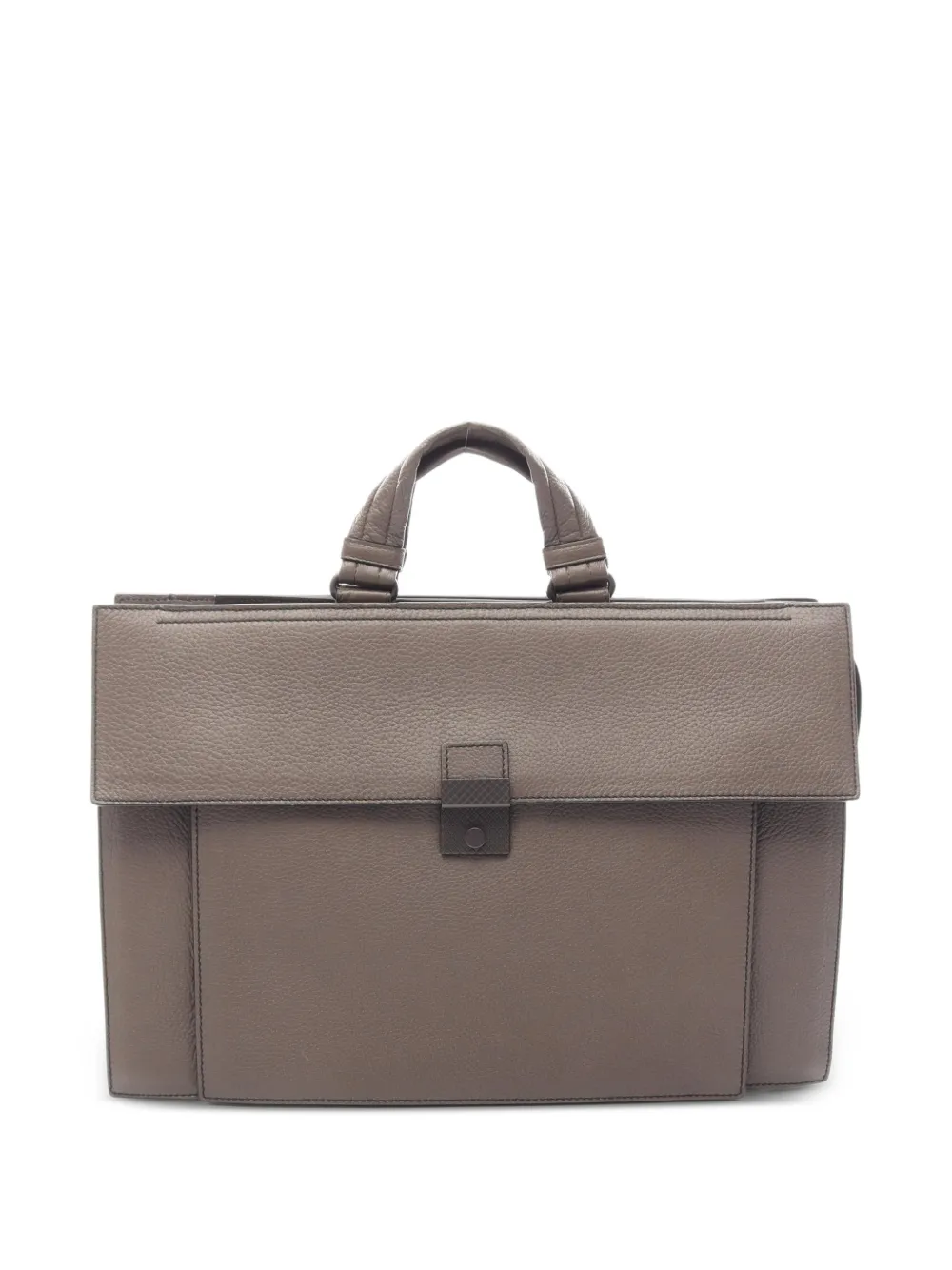 Bottega Veneta Pre-Owned 2010s flap briefcase - Grau
