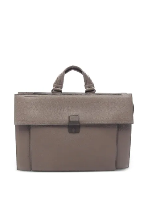 Bottega Veneta Pre-Owned 2010s flap briefcase