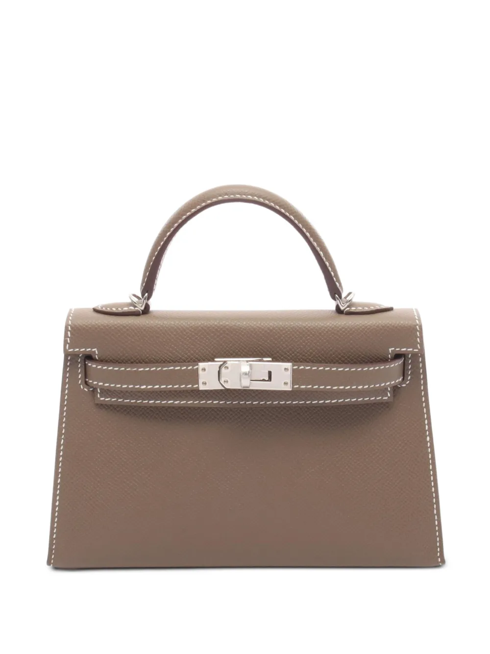 Hermès Pre-Owned Mini 2 Kelly tote bag - Nude