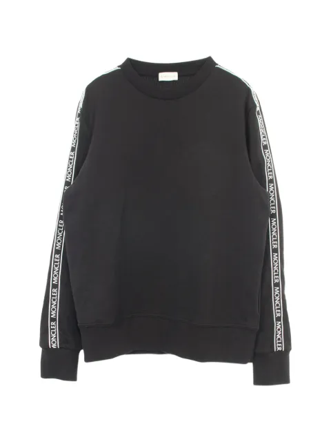 Moncler Vintage 2010s logo-tape sweatshirt