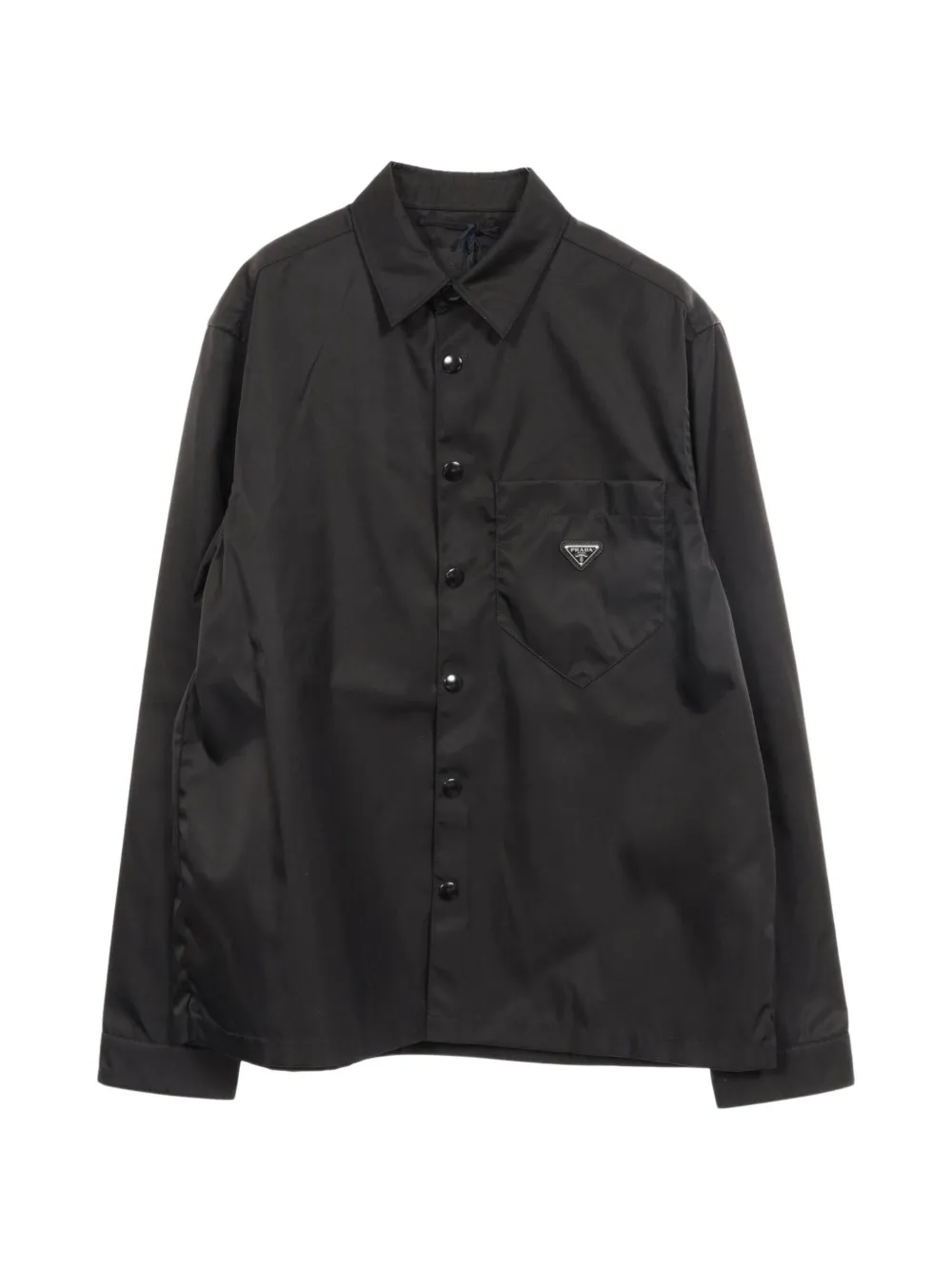 Prada Pre-Owned 2020s Re-Nylon shirt - Nero