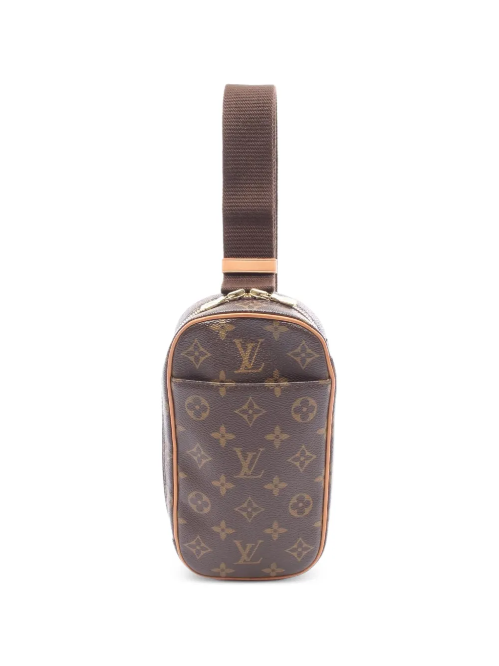 Louis Vuitton Pre-Owned 2004 Monogram Pochette Ganju belt bag - Braun