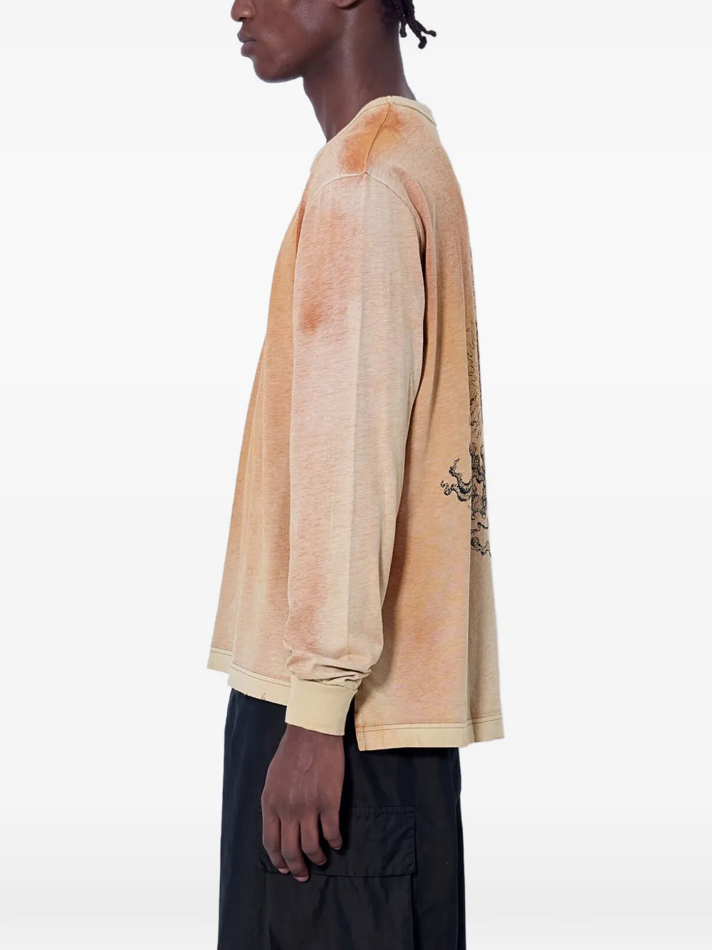 OUR LEGACY Cruise T-shirt met lange mouwen Oranje