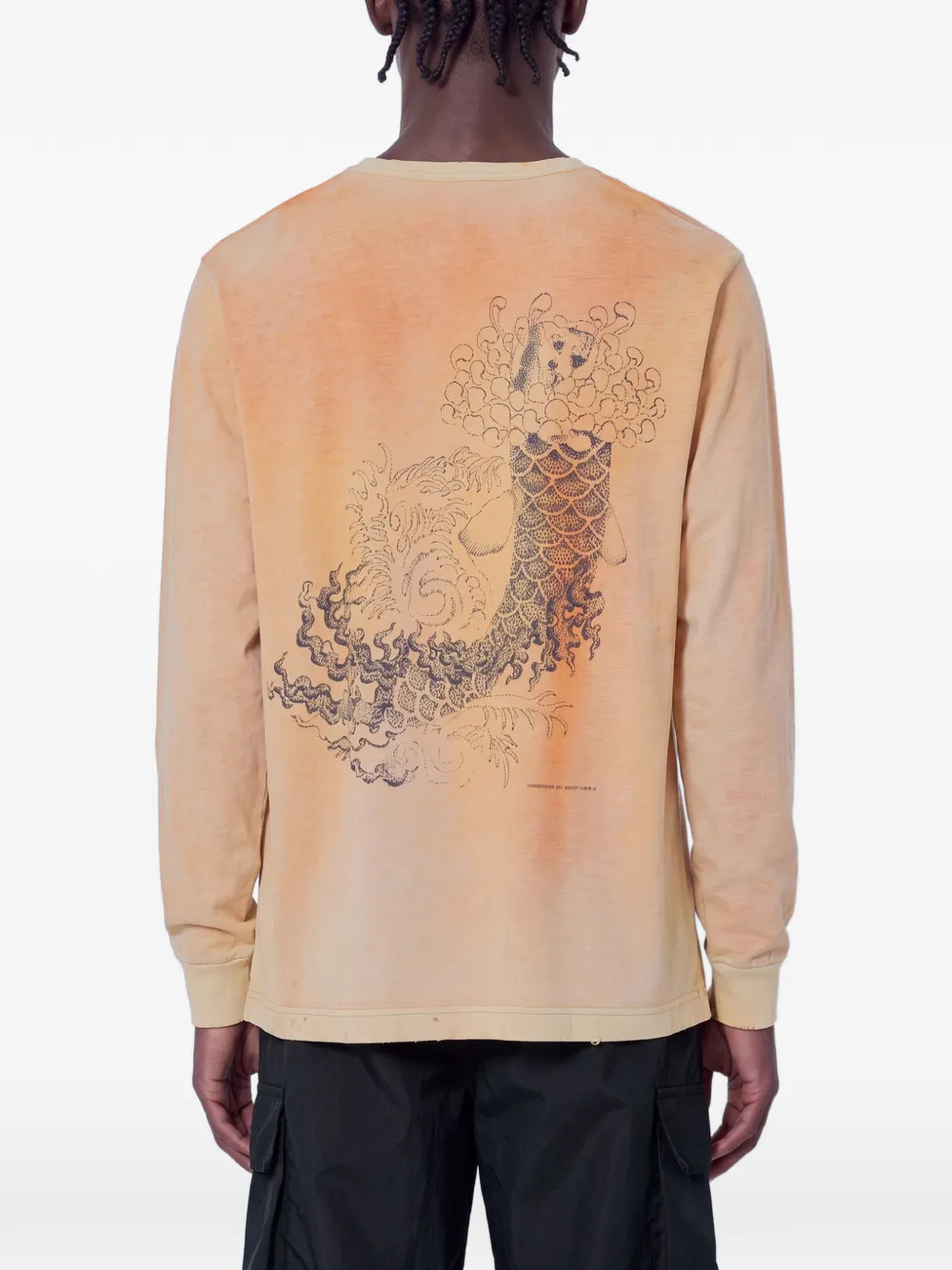 OUR LEGACY Cruise T-shirt met lange mouwen Oranje