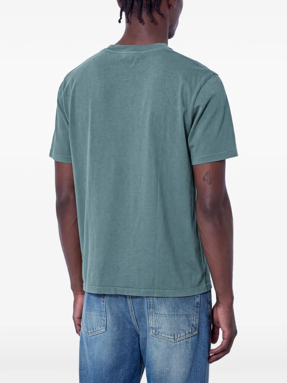 OUR LEGACY Box T-shirt Worn Olive Legacy jersey Groen