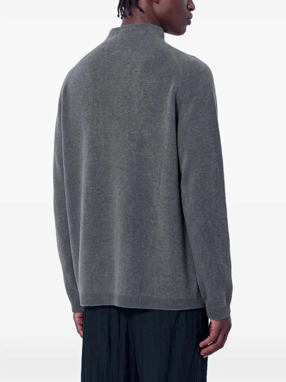 OUR LEGACY Line zip cardigan Grijs