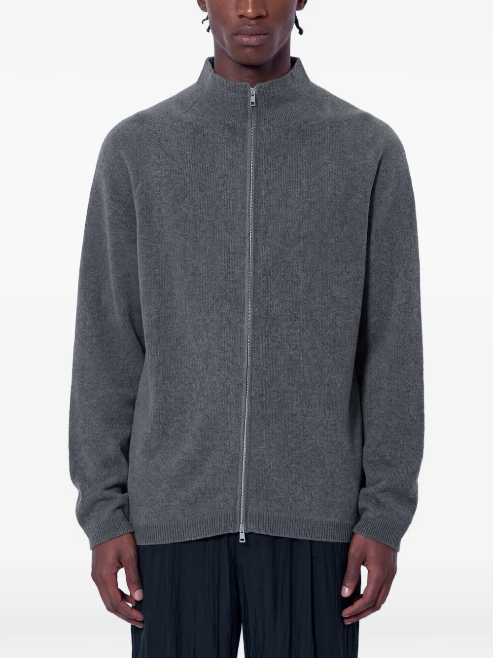 OUR LEGACY Line zip cardigan - Grey