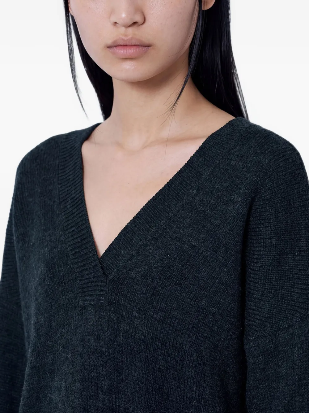 OUR LEGACY Raise v-neck sweater Grijs