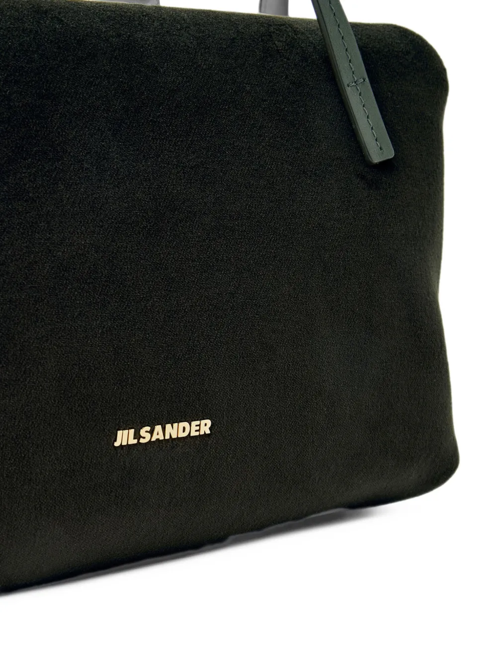Jil Sander Goji kleine shopper Groen