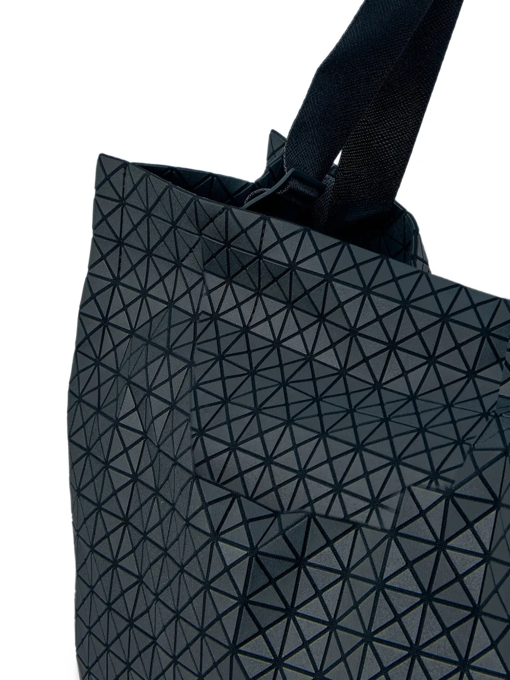 Bao Issey Miyake Cart shopper met geometrische vlakken Zwart