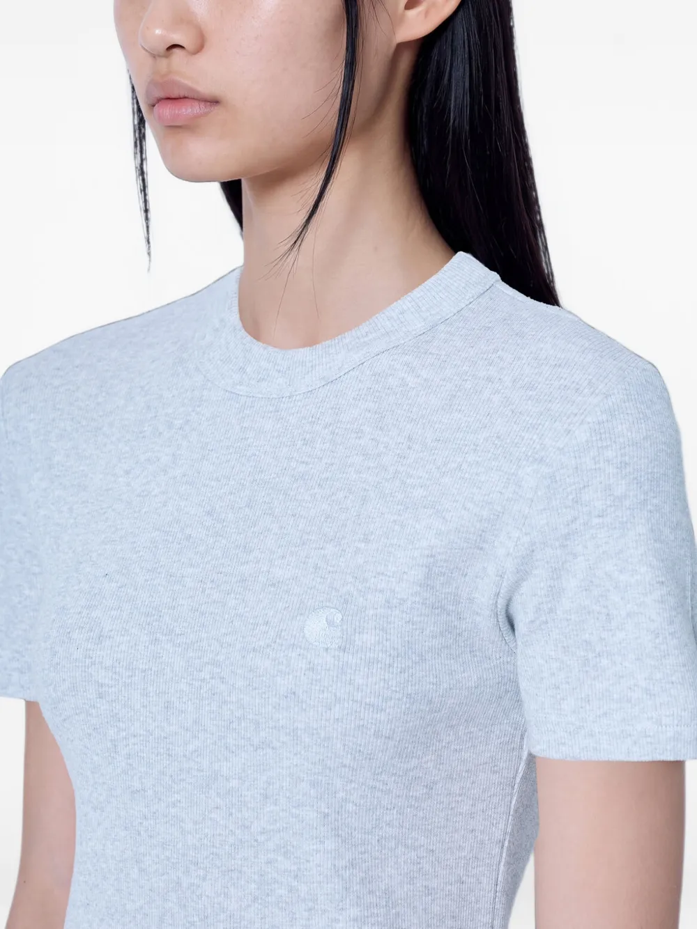 Carhartt WIP Philipa jersey T-shirt met logo-patroon Grijs