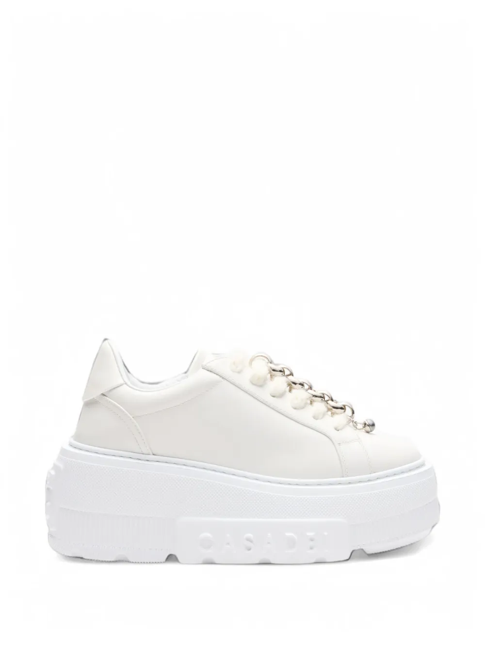 Casadei Nexus Salento chain-detail sneakers - White