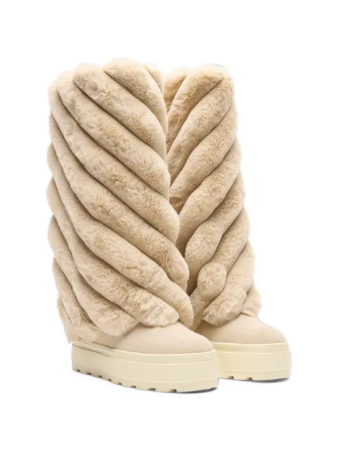 Casadei bottines Eureka en fourrure artificielle