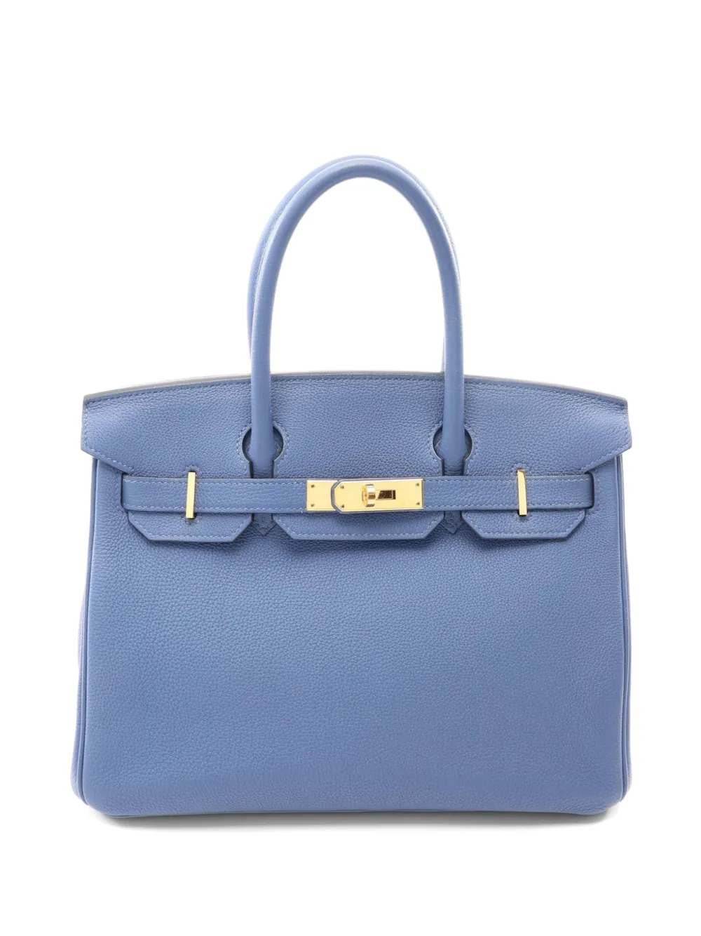 Hermès Pre-Owned 2018 Birkin 30 Togo tote bag - Blu