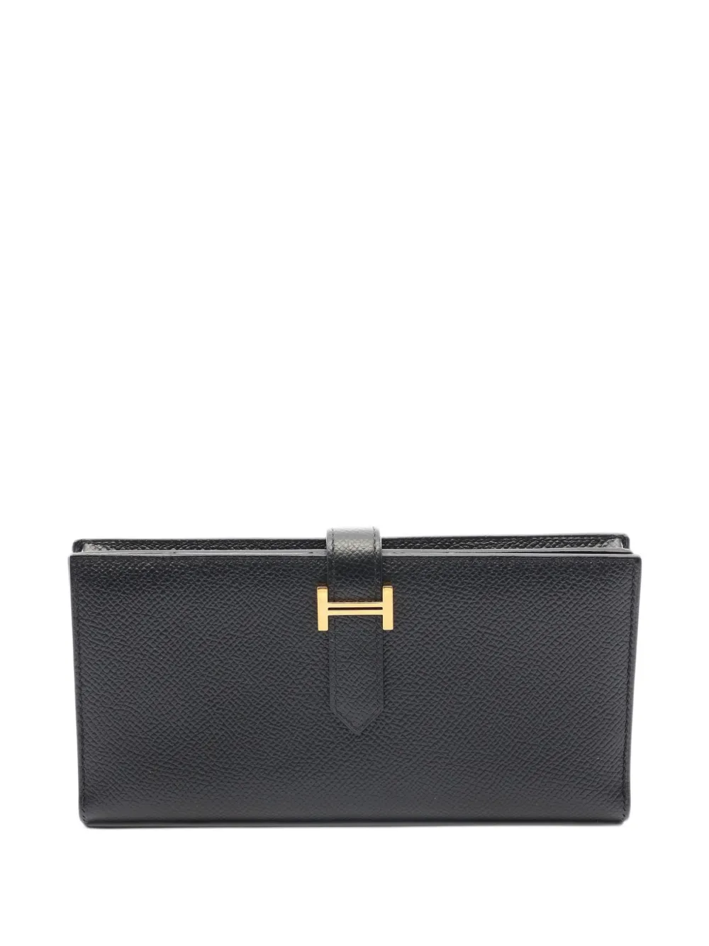 Hermès Pre-Owned 2017 Béarn Soufflé bi-fold wallet - Schwarz