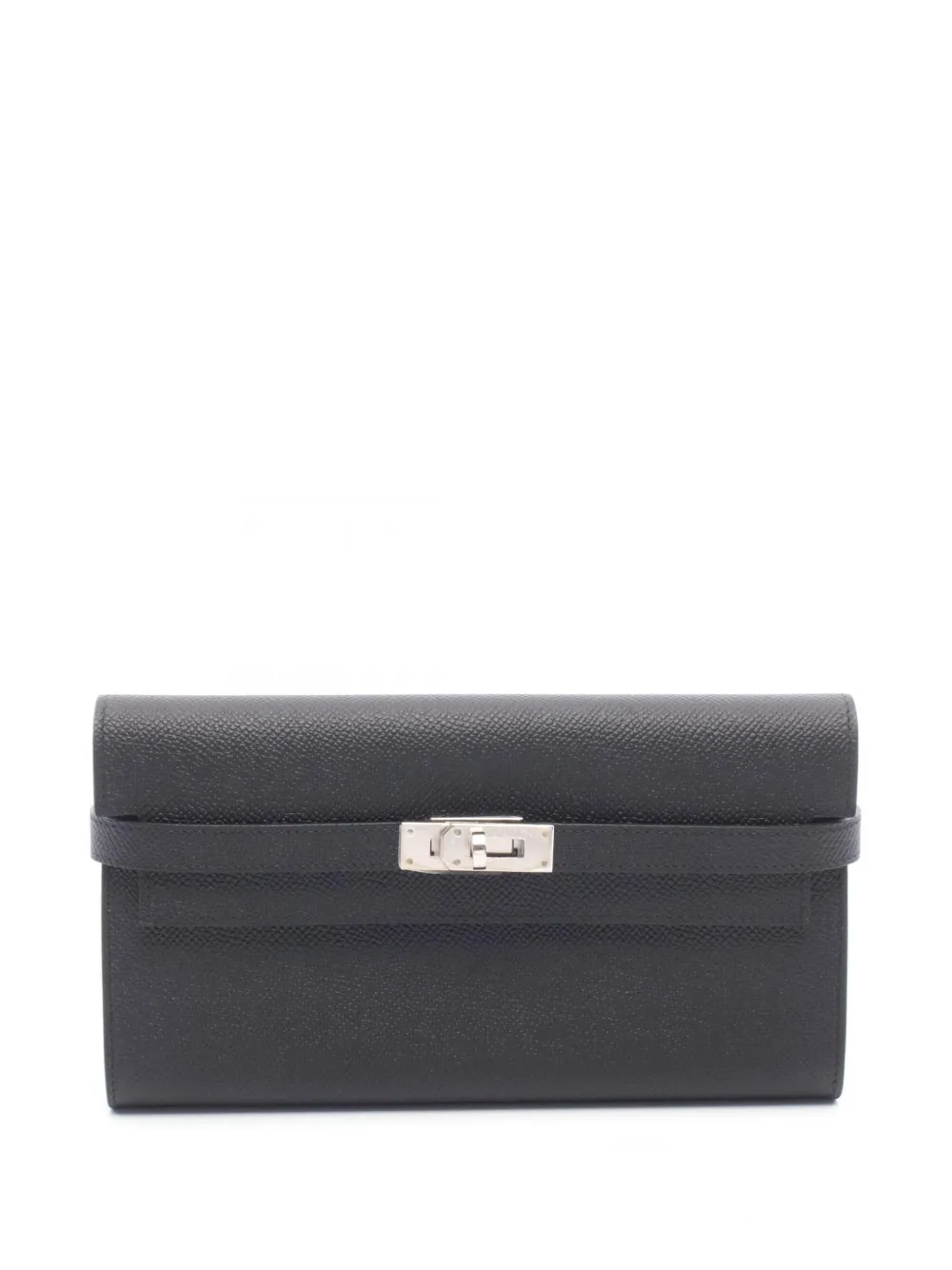 Hermès Pre-Owned 2024 Kelly bi-fold leather wallet - Black