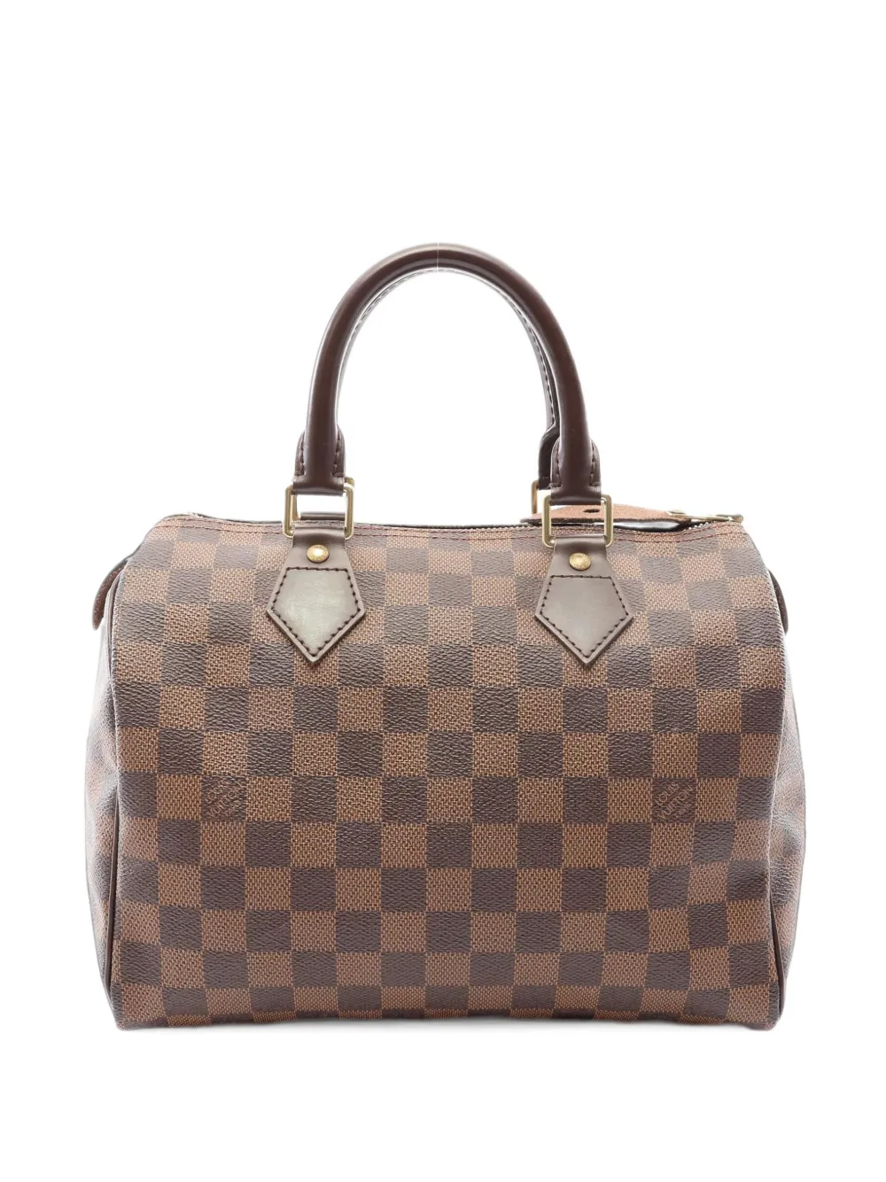 Louis Vuitton Pre-Owned 2007 25 Speedy Damier Ebene tote bag - Marron