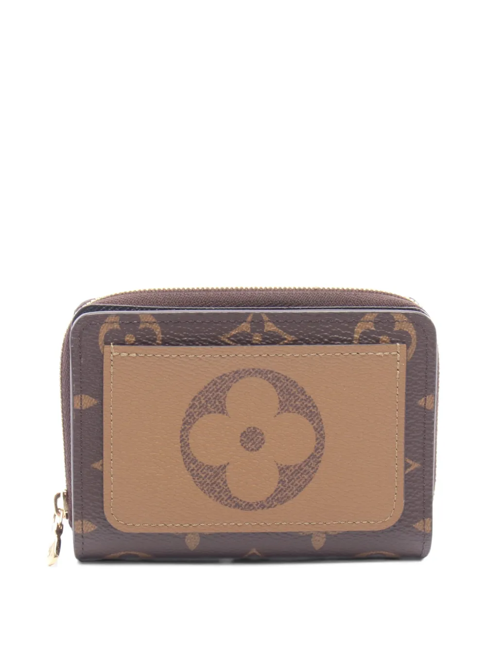 Louis Vuitton Pre-Owned 2021 Monogram Reverse bi-fold wallet - Brown