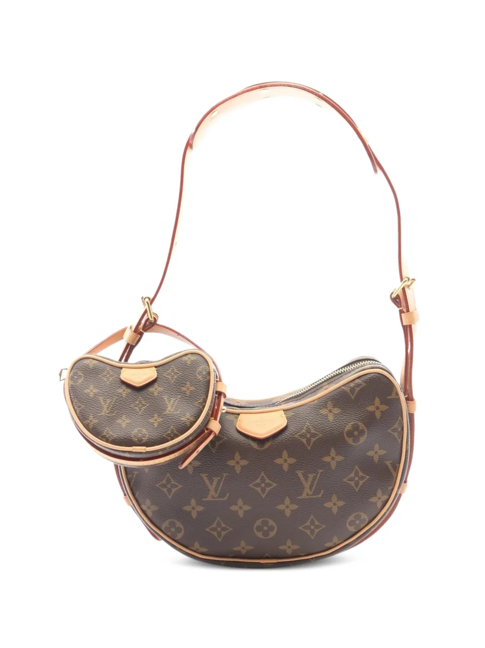 Louis Vuitton Pre-Owned Croissant Monogram shoulder bag - Marrone