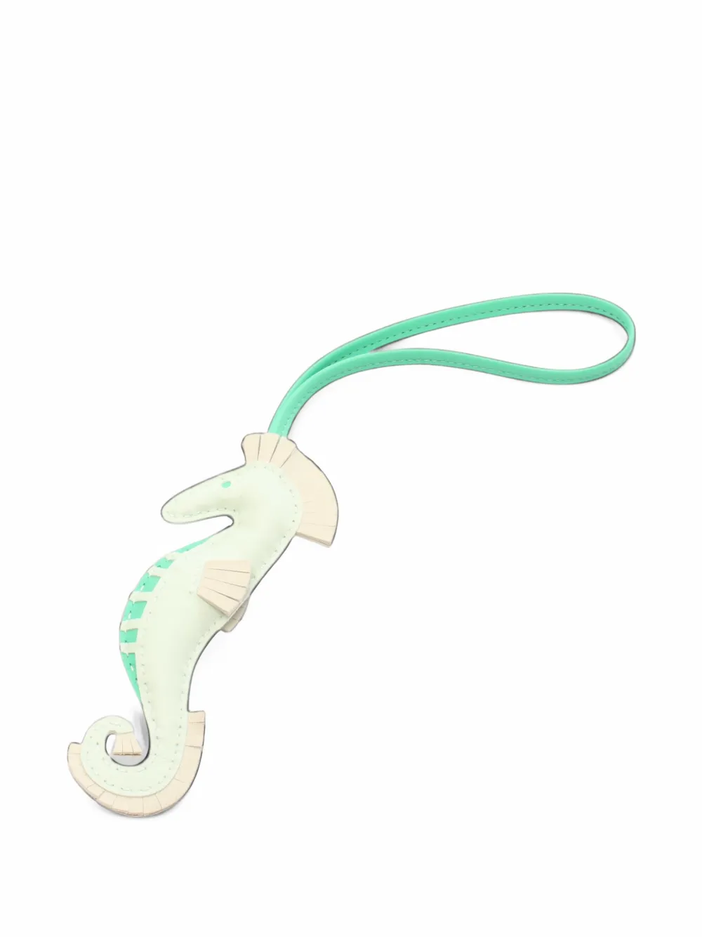 Hermès Pre-Owned 2023 Seahorse bag charm - Nude