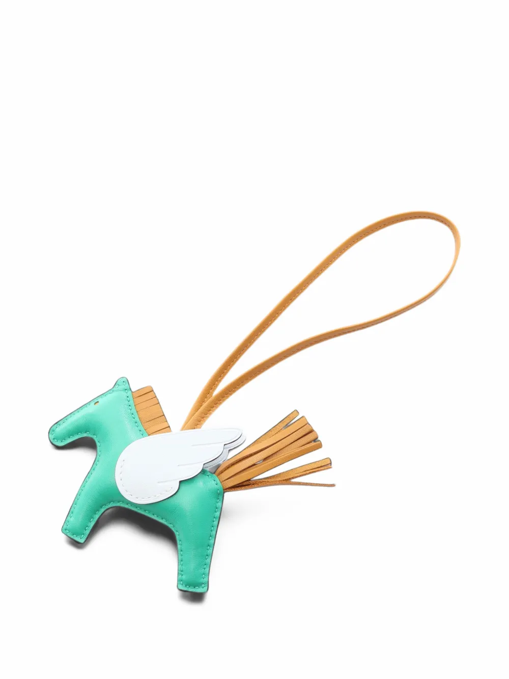 Hermès Pre-Owned 2022 PM Rodeo Pegasus bag charm - Grün