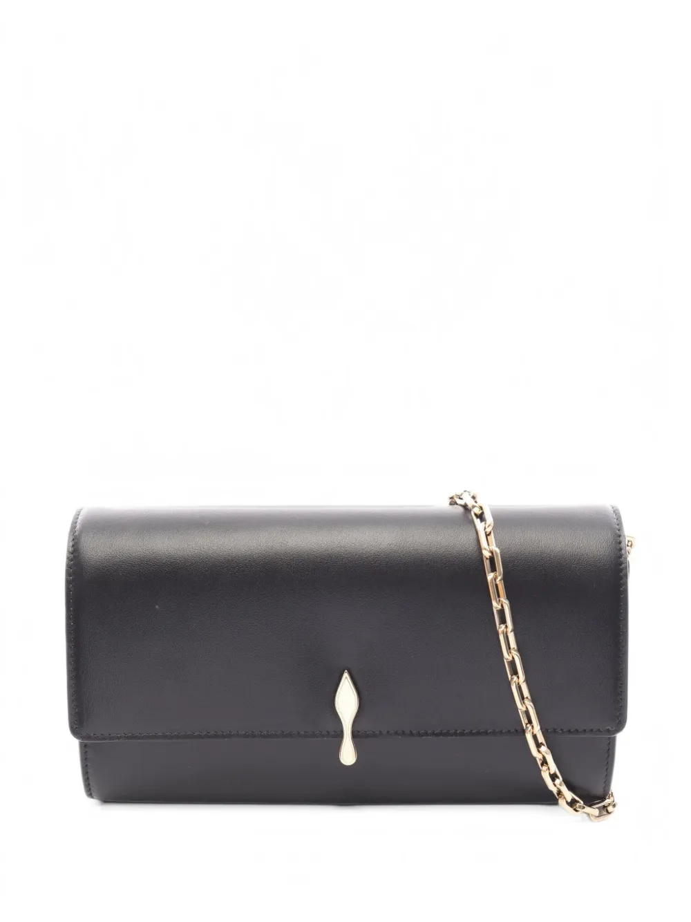 Christian Louboutin Pre-Owned 2020s Bettina chain wallet - Schwarz
