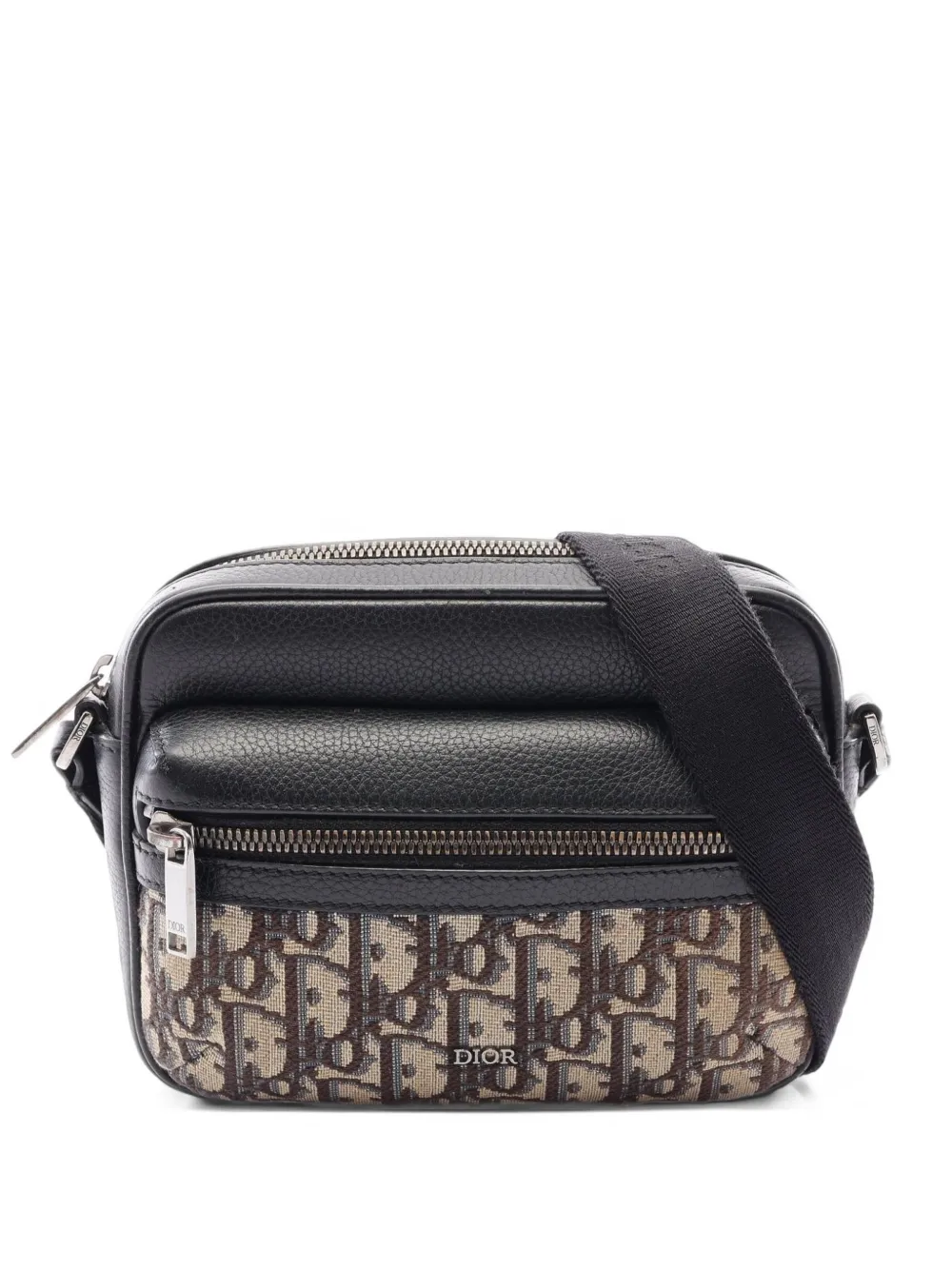 Christian Dior Pre-Owned 2000s mini Rider Oblique messenger bag - Schwarz