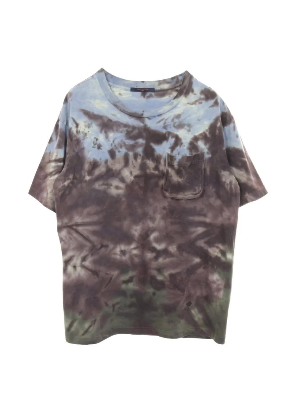 Louis Vuitton Pre-Owned 2010s tie-dye T-shirt - Marrone