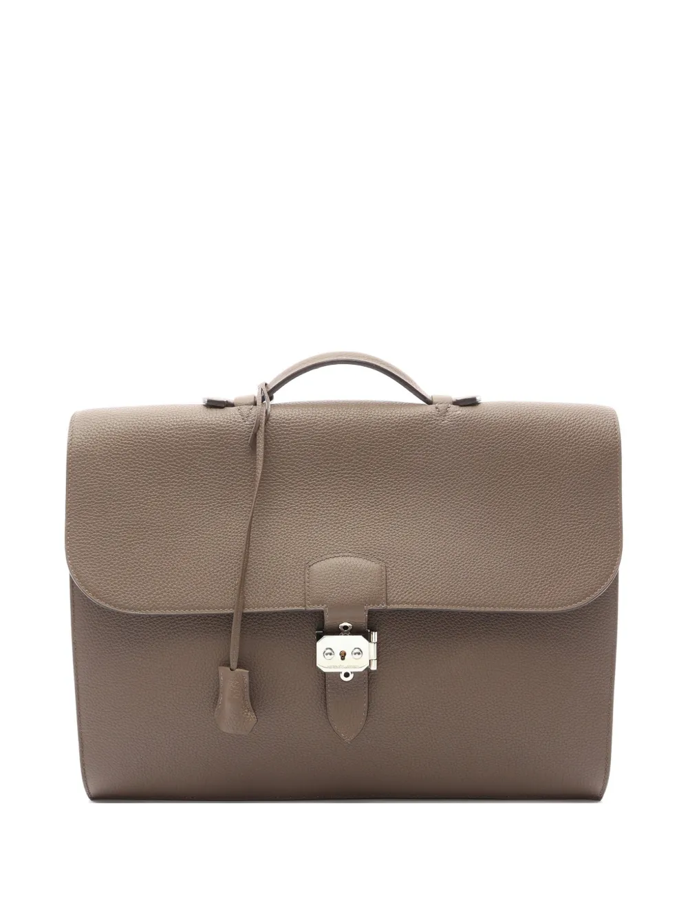Hermès Pre-Owned 2014 38 Sac à Dépêches briefcase - Grigio
