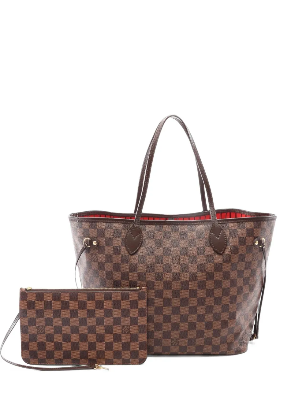 Louis Vuitton Pre-Owned 2015 MM Neverfull Damier Ebene tote bag - Brown