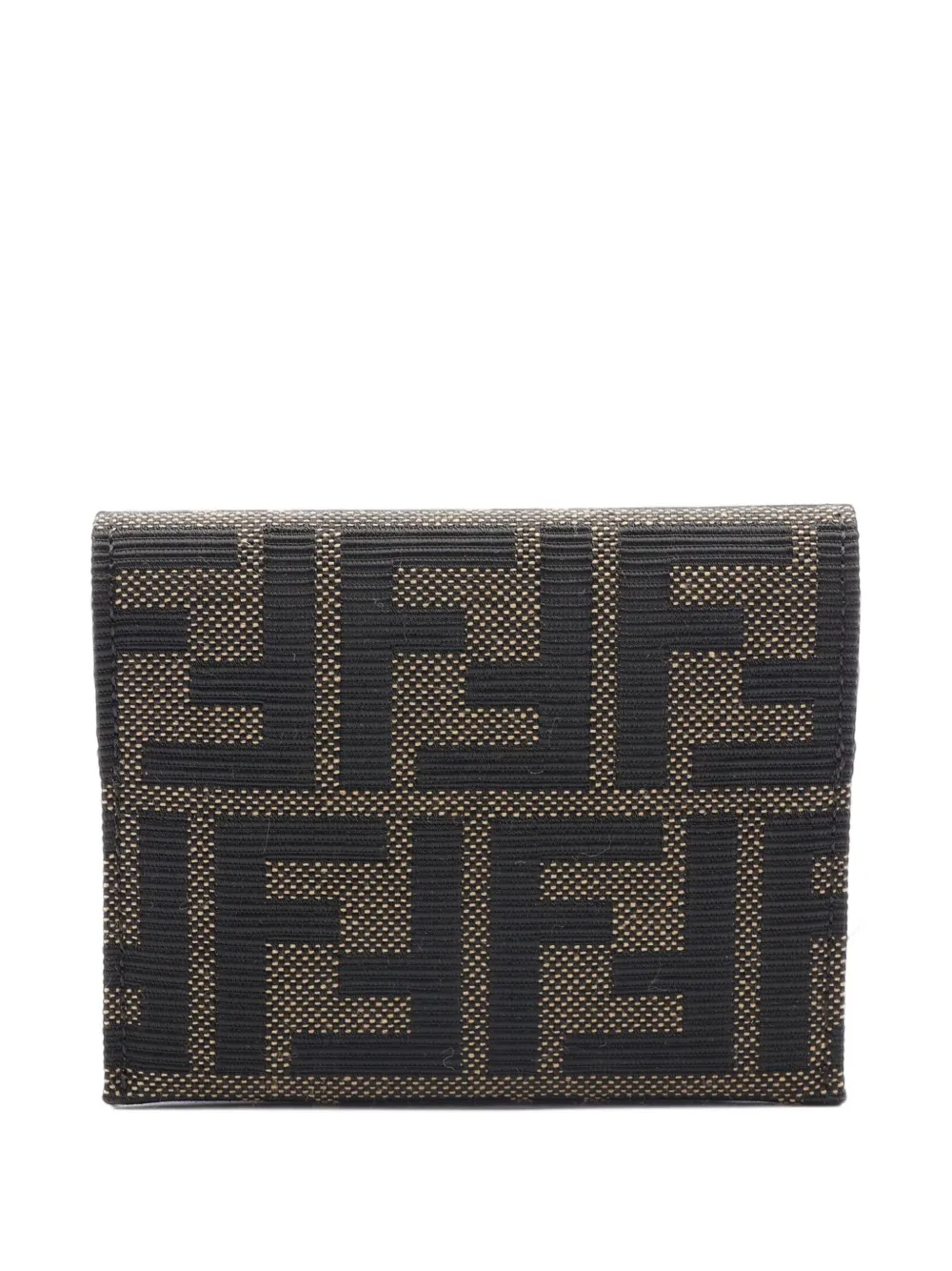 Fendi Pre-Owned 2020s FF motif card case in Brown
