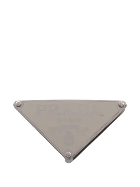 Prada Pre-Owned boucle de ceinture à logo triangulaire (années 2010)