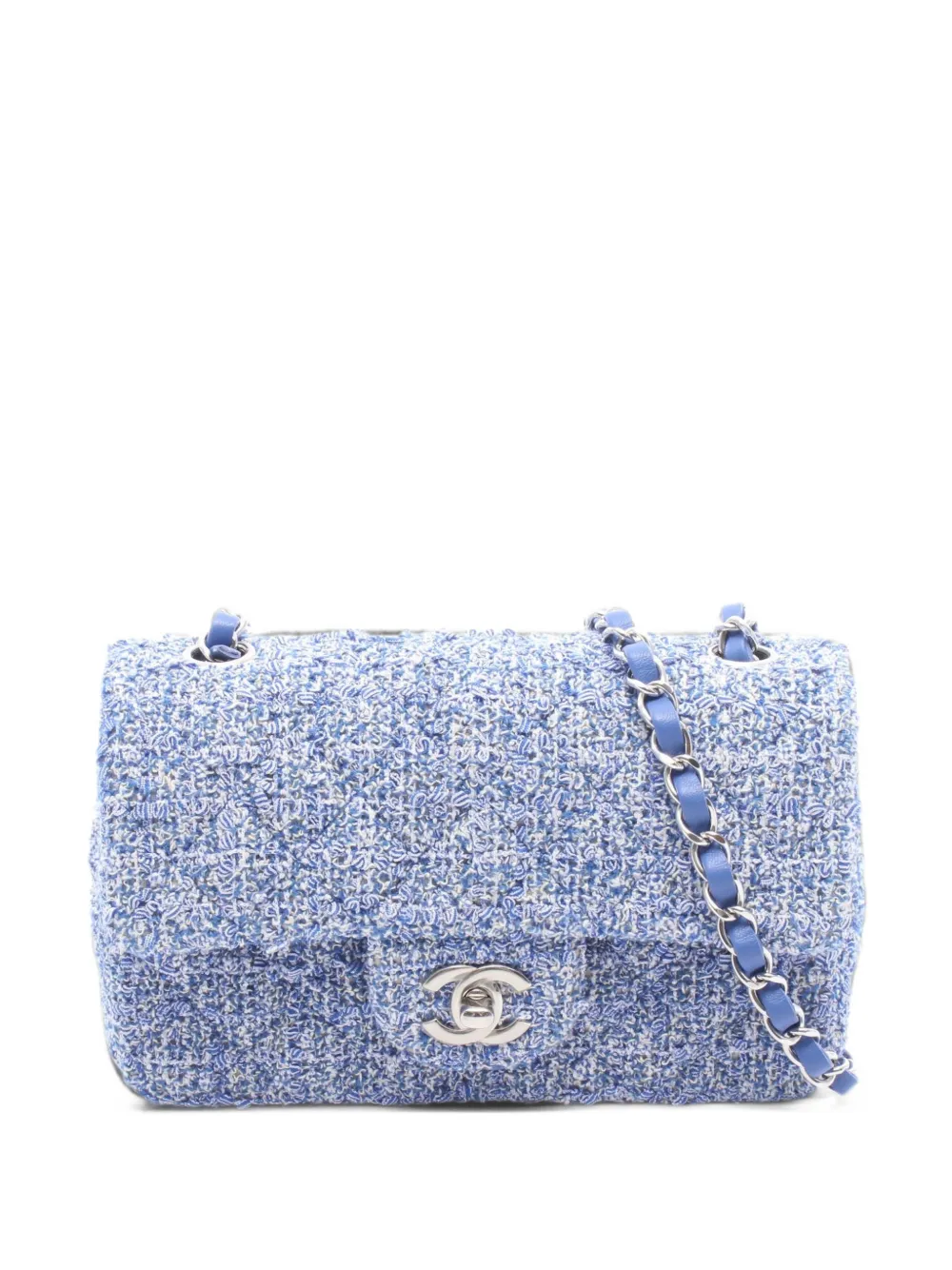 CHANEL Pre-Owned Matelasse chain shoulder bag - Blue