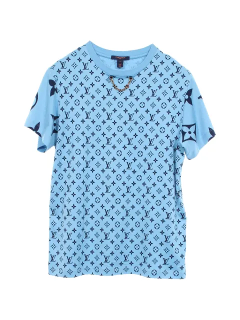 Louis Vuitton Pre-Owned 2010s Monogram chain T-shirt