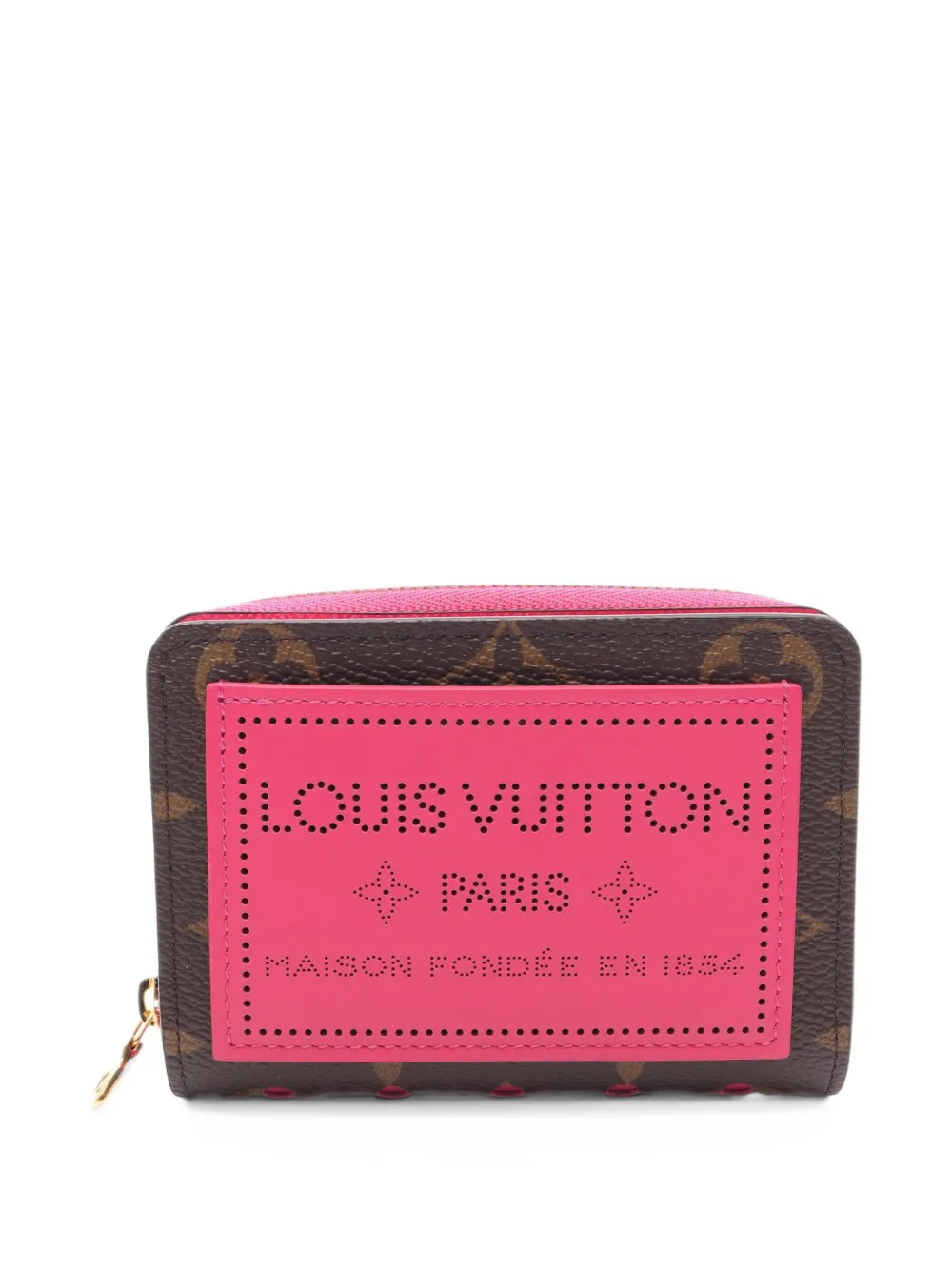 Louis Vuitton Pre-Owned Monogram Perfo Pop wallet - Marrone