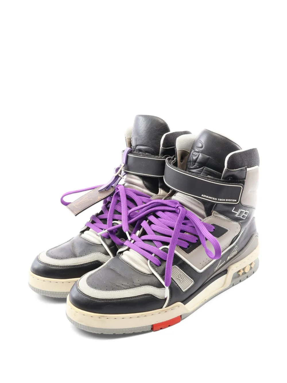 Louis Vuitton Pre-Owned 2018 Trainer high-top sneakers - Schwarz