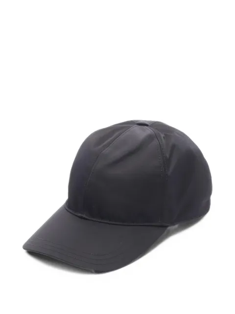 Prada Pre-Owned 2020s Re-Nylon Baseballkappe mit Dreieckslogo