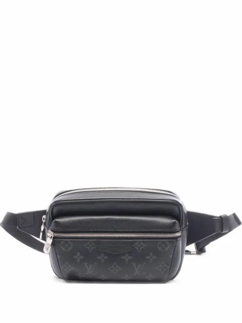 Louis Vuitton Pre-Owned 2019 Taigarama Noir logo-patch belt bag