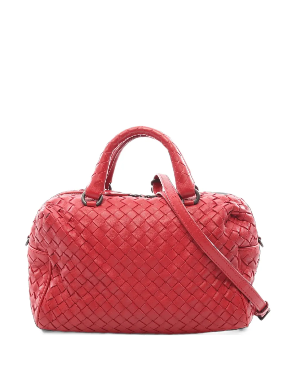 Bottega Veneta Pre-Owned 2010s Intrecciato two-way tote bag - Rot