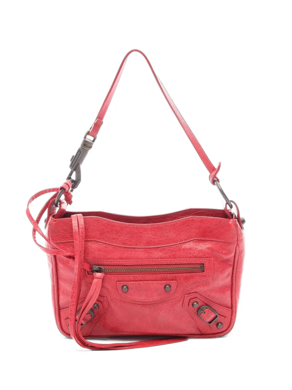 Balenciaga Pre-Owned 2000s Hip leather handbag - Rot