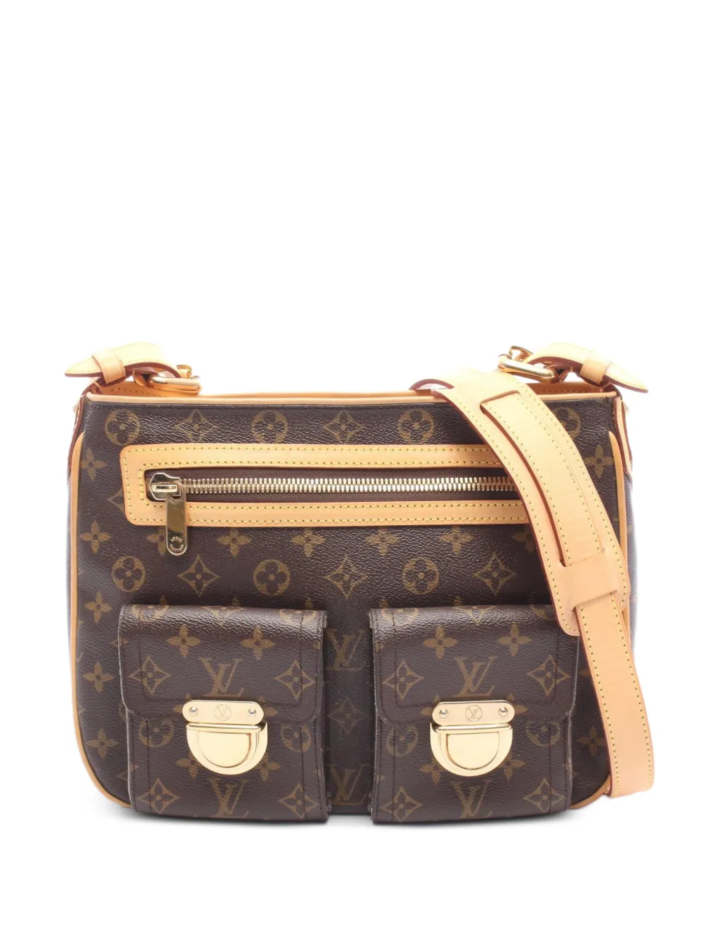 Louis Vuitton Pre-Owned 2006 Monogram Hudson GM cross body bag - Brown