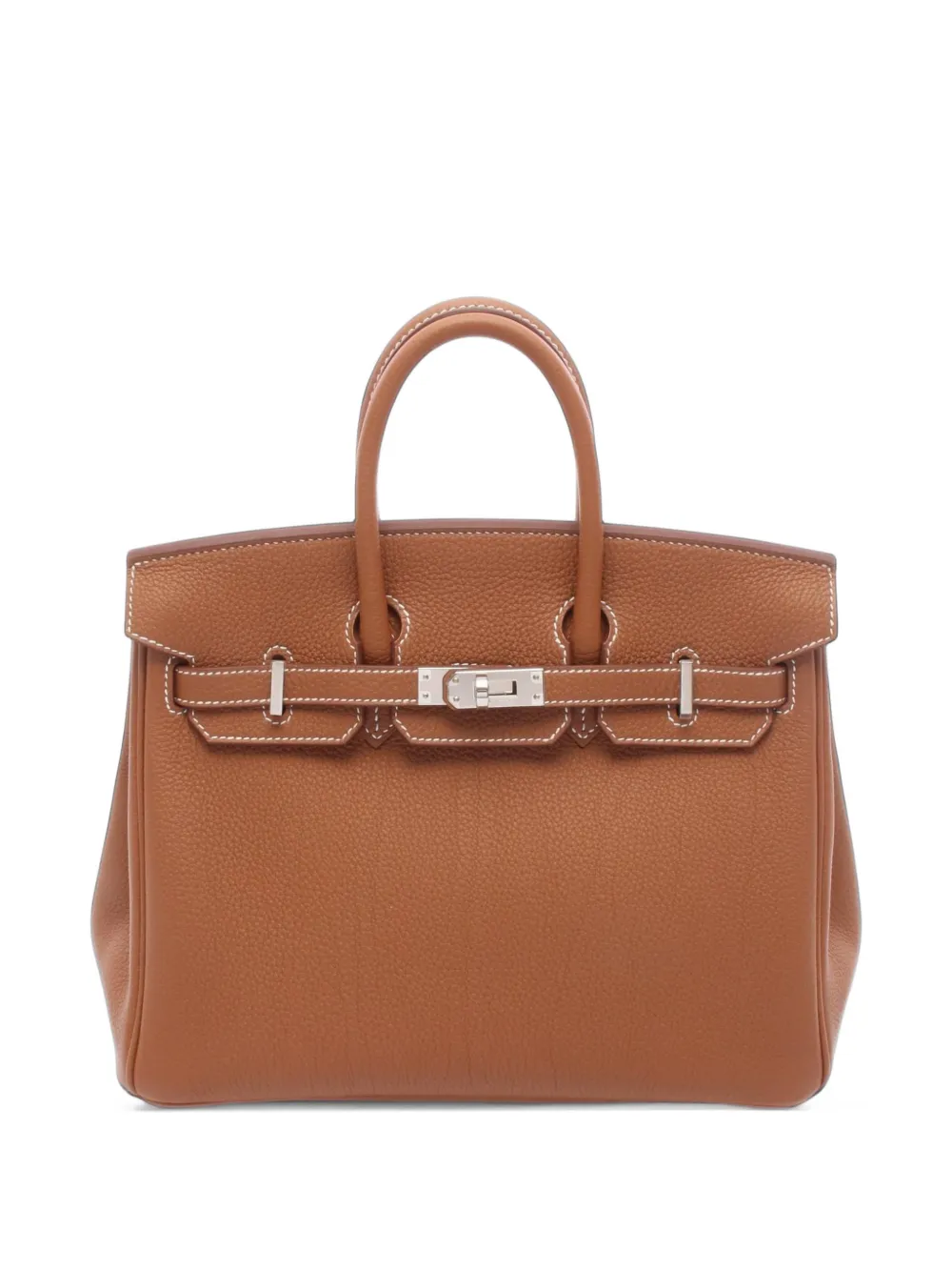 Hermès Pre-Owned 2026 25 Birkin Togo handbag - Braun