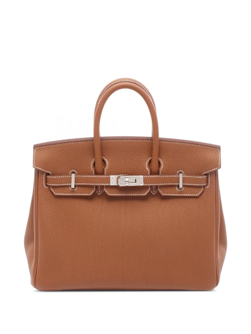 Hermès Pre-Owned 2026 25 Birkin Togo handbag - Brown