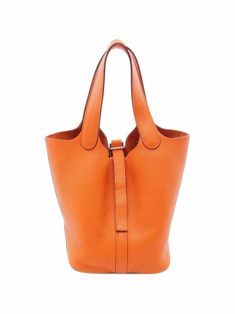 Hermès Pre-Owned 2008 PM Picotane Clemence handbag - Orange