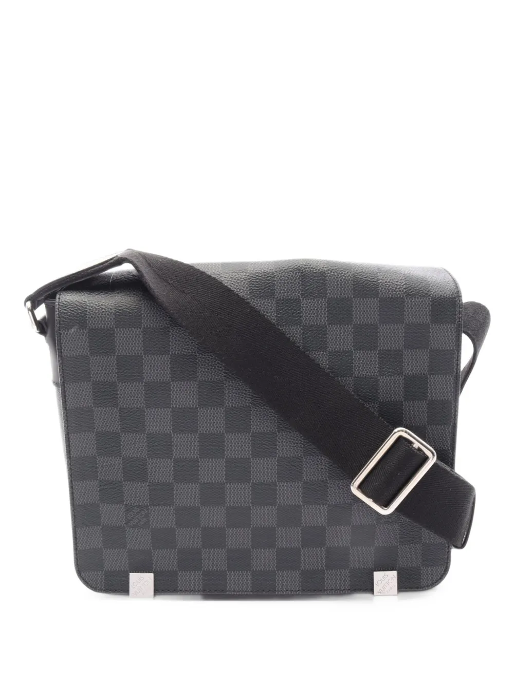 Louis Vuitton Pre-Owned 2016 PM NM Damier Graphite shoulder bag in Black