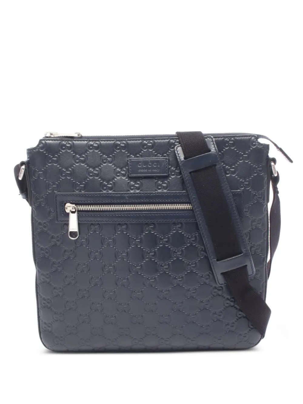 Gucci Pre-Owned 2010s Guccissima shoulder bag - Blau